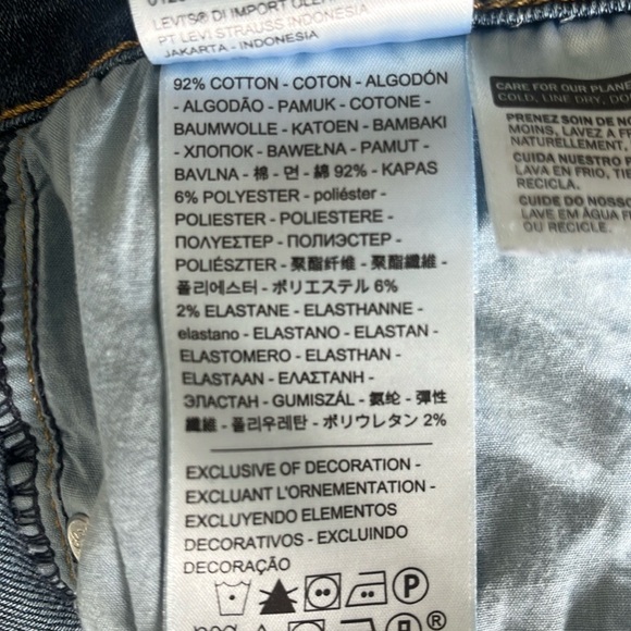 Levi’s 724 High Rise Straight Crop size 27 - Picture 8 of 9